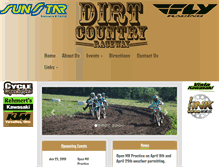 Tablet Screenshot of dirtcountrymx.com